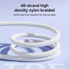 JOYROOM S-A42 Crystal Clear Series Fast Charging Data Cable, USB to 8 Pin Cable, Length: 1.2m(White)