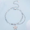 BSB137 925 Sterling Silver Sparkling Star Bracelet