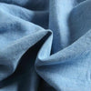 Spring and Summer Girls Long-sleeved Denim Stitching Mesh Dress, Size:110cm(Light Blue)