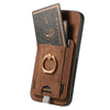 For Samsung Galaxy S25 5G Retro Splitable Magnetic Card Bag Leather Phone Case(Brown)