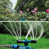 Garden Automatic Rotating Nozzle 360 Degree Rotary Automatic Sprinkler Garden Lawn Watering Nozzle Irrigation Nozzle with 1/2 inch Water Hose Connector