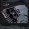 For Samsung Galaxy S25 Ultra 5G NILLKIN Black Rhino Prop PC Phone Case(Black)