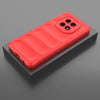 For Realme V60 5G Magic Shield TPU + Flannel Phone Case(Red)