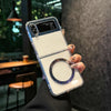 For Samsung Galaxy Z Flip5 Glitter Powder MagSafe TPU Phone Case(Glittering star)