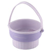 Makeup Brush Cleaning Bowl Storage Drying Rack Silicone Cosmetic Egg Cleaning Tool(Purple)