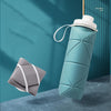 600ml Silicone Folding Cup Outdoor Sports Kettle Telescopic Cup(Gray)