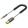 C11 Car Bluetooth Receiver USB to 3.5mm Jack Audio Music Handsfree Adapter for Car Speaker
