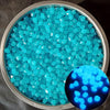 Glow Stones Blue, Resin Pebbles for Garden & Aquarium, 200pcs