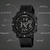 SYNOKE 9658 Student Outdoor Multi-Function Waterproof Large Dial Sports Electronic Watch(Gray)
