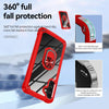 For Samsung Galaxy A26 5G TPU + PC Lens Protection Phone Case with Ring Holder(Red)