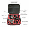 Portable Hard Case Carrying Travel Storage Box Waterproof Hard Case Storage Bag for DJI FPV(Silver)