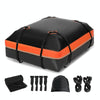15 Cubic Feet Waterproof Car Roof Storage Luggage Bag(Black)