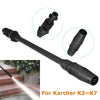 For Karcher K-Series / LAVOR Long Rod Universal Swivel Nozzle High Pressure Car Wash Sprayer Parts(No. 4)