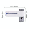 Automatic Toothpaste Dispenser Dental UV Ultraviolet Toothbrush Sterilizer Storage Holder(US Plug)