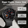 LEMFO LF38 1.6 inch IPS Screen Silicone Strap Smart Watch Supports Blood Oxygen Monitoring(Silver)