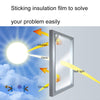 UV Reflective One Way Privacy Decoration Glass Window Film Sticker, Width: 50cm, Length: 1m(Silver)