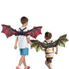 Rockwoo R02 Electric Dinosaur Wings with Lighting and Music(Green)