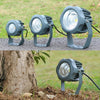 LED Flood Light COB Outdoor Waterproof Spotlight Billboard Lights Garden Lamp, Color: 10W 2 Color Select 1