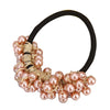 3 PCS Women Fashion Vitange Rhinestone Crystal Pearl Hair Band(Gold)