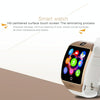 Q18S 1.54 inch IPS Screen MTK6260A Bluetooth 3.0 Smart Watch Phone, Pedometer / Sedentary Reminder / Sleeping Monitor  / Anti-Loss / Remote Camera / GSM / 0.3M Camera (White + Gold)