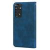 For Xiaomi Redmi Note 11 / Note 11S Frosted Business Magnetic Flip Leather Phone Case(Blue)