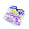 JIEHU JH8560 Children Waterproof and Anti-fog Cartoon Cat Shape Swimming Goggles(Purple)