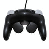 2 PCS Single Point Vibrating Controller Wired Game Controller For Nintendo NGC / Wii, Product color: Green