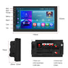A3194 7 Inch Android 11 Central Control Carplay 2+32G Car Large Screen Navigation Reversing Video Player, Style: Standard+AHD Camera