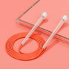 3 PCS Fitness Sports Children Transparent Handle Skipping Rope(Transparent Orange)