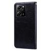 For Xiaomi Redmi Note 12 5G Global/Poco X5 Oil Wax Texture Leather Phone Case(Black)