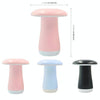 Mushroom Aromatherapy Night Light Bedroom Bedside Sleep Air Humidifier Sleep Aid Lamp Automatic Alcohol Sprayer(Black)