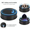 PULUZ 15cm Adjusting Speed Rotating Turntable Display Stand, Load: 3kg(Black)