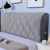 Bedside All-Inclusive Anti-Collision Quilted Thick Fabric Protective Cover, Size: 60x120cm(Dutch Velvet Gray)