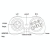 8Bitdo M30 MD Mini Version 2.4G Wireless Gamepad For Nintendo Switch