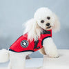 Red XL Water-Repellent Dog Winter Coat - Fleece Lined