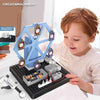 Self-assembled DIY Electromagnetic Maze Toy Circuit Mechanical Toys(DL0102 Bumper Maze)