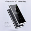 M27 1.8 Inch Bluetooth MP3/MP4 Music Player E-Book Recorder, Size: 4GB(Black)
