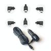 2 PCS Car Charger Driving Recorder Supply Line, Style: 1A+2A(Android Straight Head)