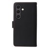 For Samsung Galaxy S25 5G BETOPNICE BN-005 2 in 1 Detachable Imitate Genuine Leather Phone Case(Black)
