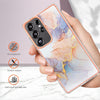 For Samsung Galaxy S25 Ultra 5G Electroplating IMD TPU Phone Case(White Marble)