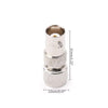 BNC Female to Mini UHF Male Adapter Connector 50 Ohm