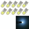10 PCS T10 W5W DC 12V 1W 60LM Car Clearance Lights LED Marker Lamps with Decoder