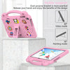 For Lenovo Tab M10 3rd Gen TB328FU / TB328XU 2022 10.1 Handle Kickstand Children EVA Shockproof Tablet Case(Pink)