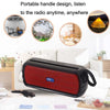 BAIJIALI SY-918 Solar Emergency Radio Read U Disk Large Volume Speaker LED Light Portable Player(Blue)