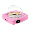 Kecag KC-609 Wall Mounted Home DVD Player Bluetooth CD Player, Specification:CD Version +Not Connected to TV + Charging Version(Pink)