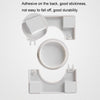 Square Air Conditioning Hole Decoration Cover Wall Hole Plug, Style: Split 5cm Silver