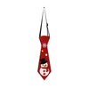 Christmas Children Cartoon Ties Holiday Party Performance Costume Props, Color: Red Snowman