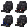 Cars All Seasons Universal All-Inclusive Fabric Seat Cover(33055 Blue)