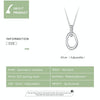 S925 Sterling Silver Geometry Women Nacklace Jewelry