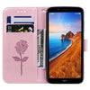 Rose Embossed Horizontal Flip PU Leather Case with Holder & Card Slots & Wallet for Xiaomi Redmi 7A(Rose Gold)